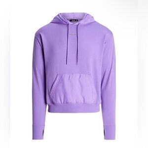 RLX Ralph Lauren Athleisure Hoodie Women’s Size L Pure Lilac Cropped Pullover